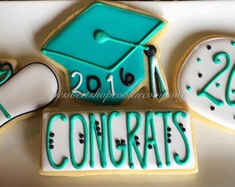 Grad Cookies 1 dozen