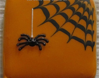 Dangle Spider Web Cookies 1 dozen