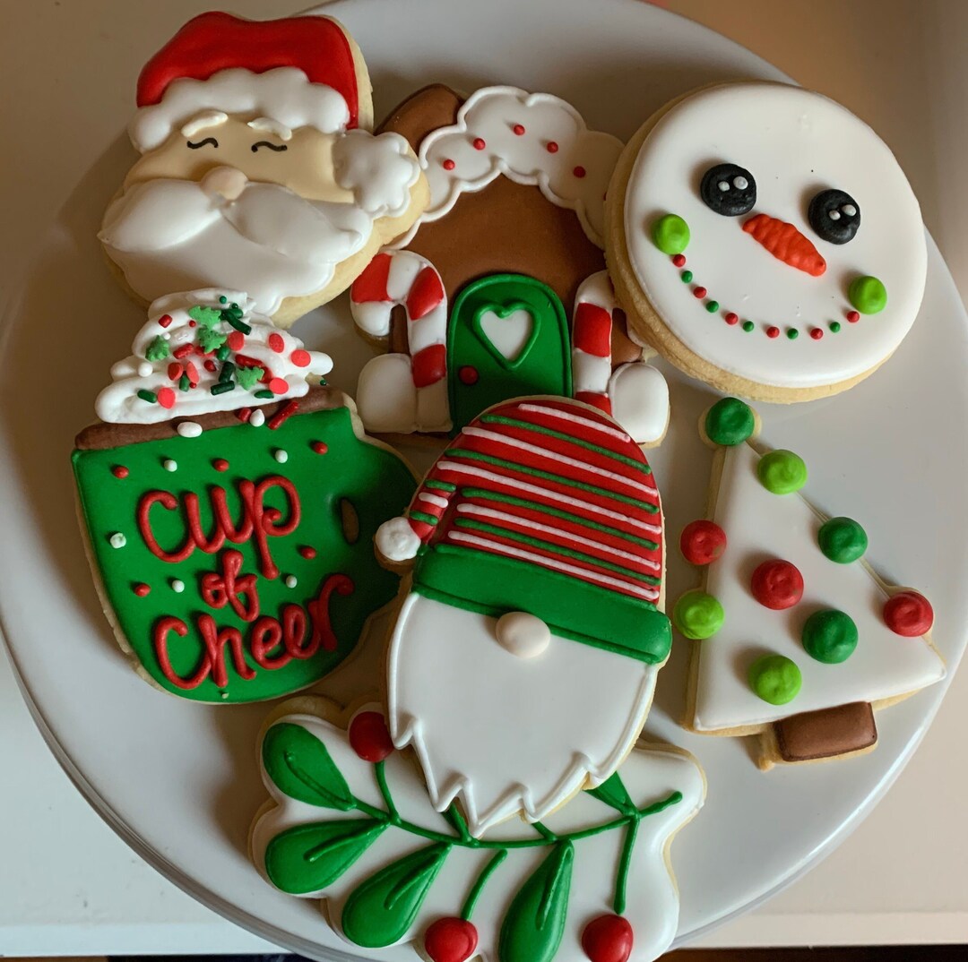 Christmas Cookie Varietyour Choice 1 Dozen Etsy