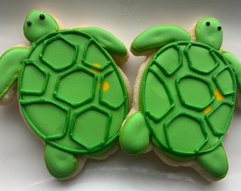 Sea Turtle Cookies 1 dozen