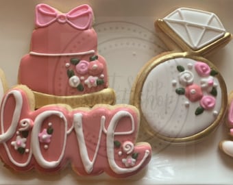 Bridal Shower Cookies 1 dozen