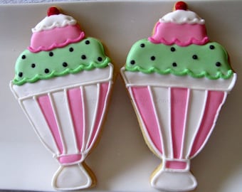 Icecream Sundae Cookies 2 dozen