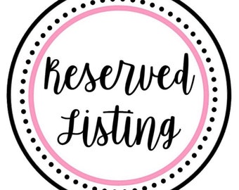 Reserved Listing for Hodgesc7480