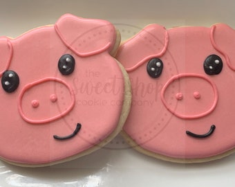 Pig cookies 1 dozen