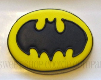 Bat Guy cookies 1 dozen