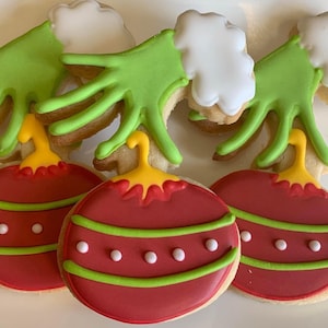 Christmas Mean One cookies 1 dozen