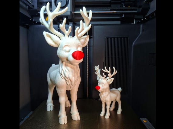 Christmas reindeer Rudolph