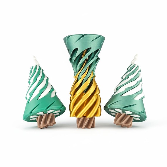 Christmas Tree Passthrough w Base Fidget