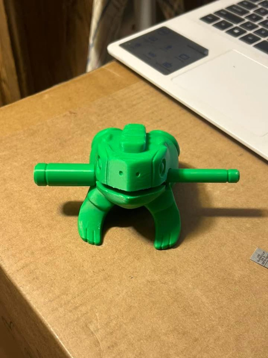 Frog Ribbit Button 3D Printed Percussion Frog – Ribbit Sound Toy - Etsy