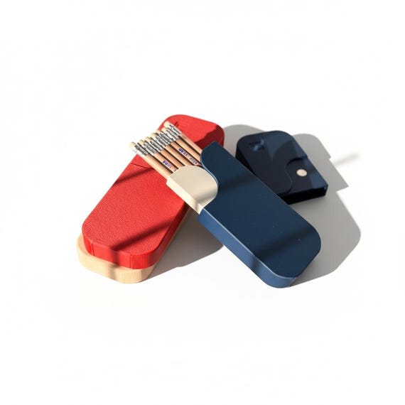 Modular pencil/paint brush case