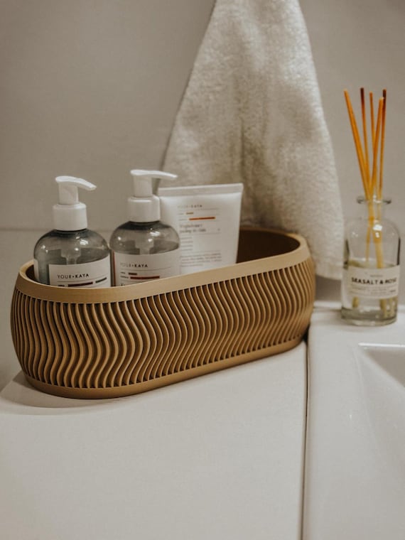 Long Modern Planter & Multi-Purpose Organizer