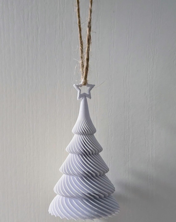 Spiral Christmas Tree Ornament (Hanger)