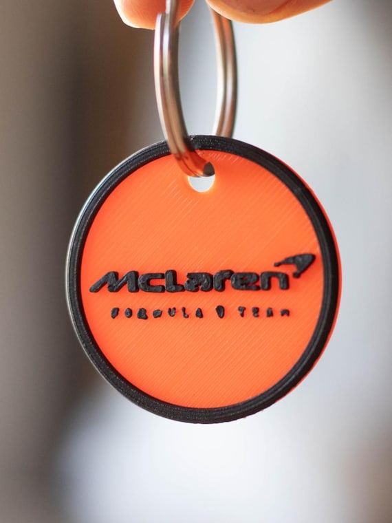 McLaren F1 Racing Logo Keychain