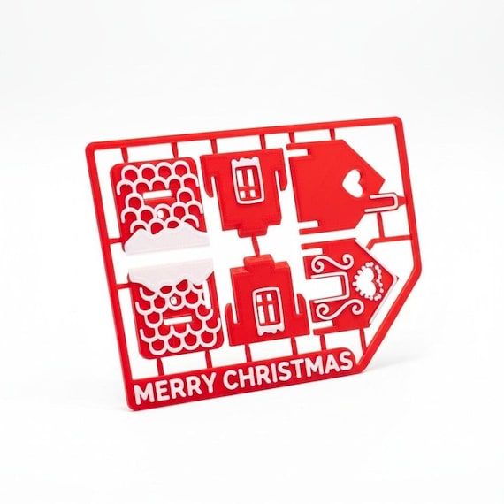 Gingerbread House stocking stuffers Red and White