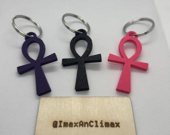 Llavero Ankh Eterno: Llave de la Vida del Antiguo Egipto, 11 colores disponibles