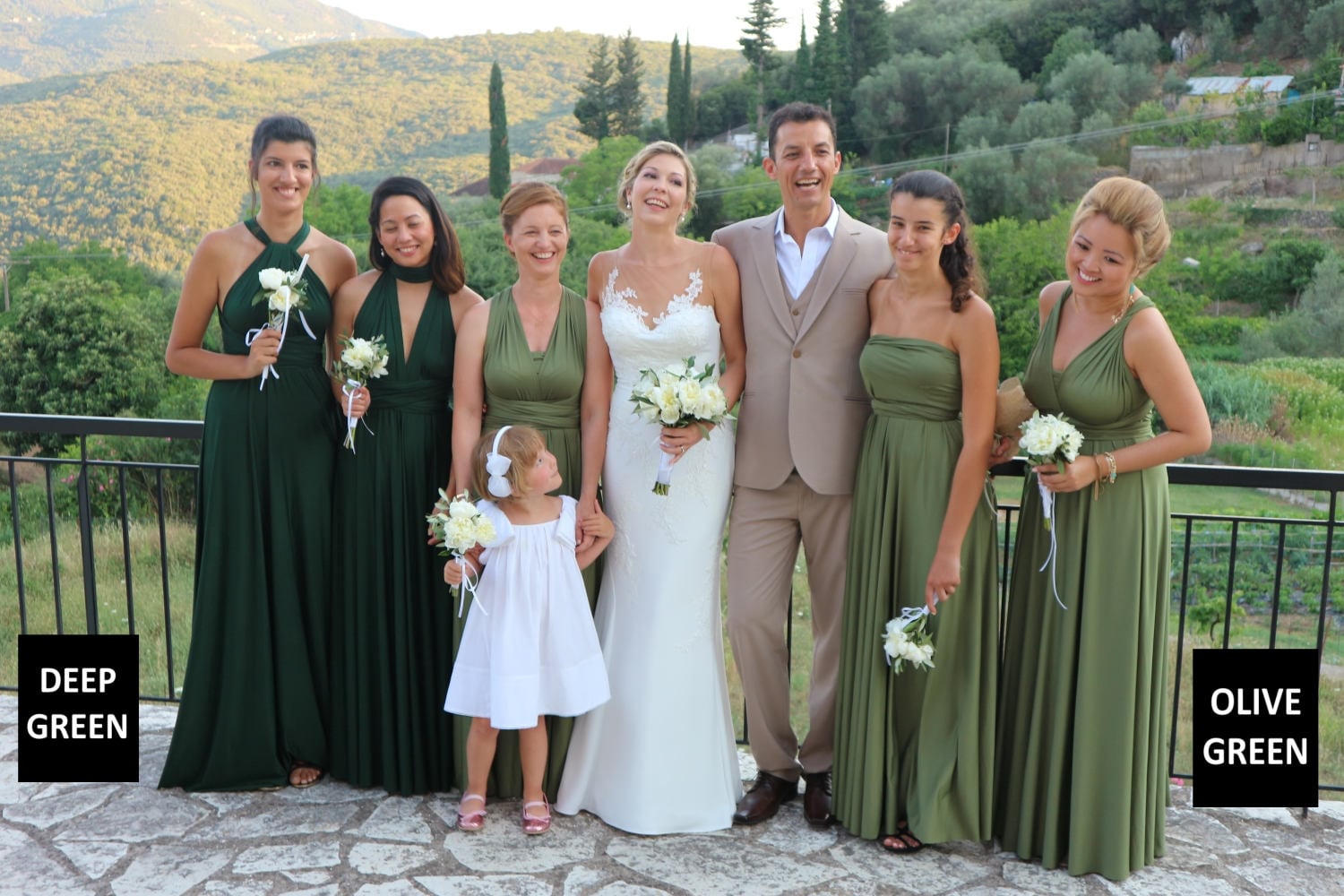 Olive green dresses for mother of the bride sale