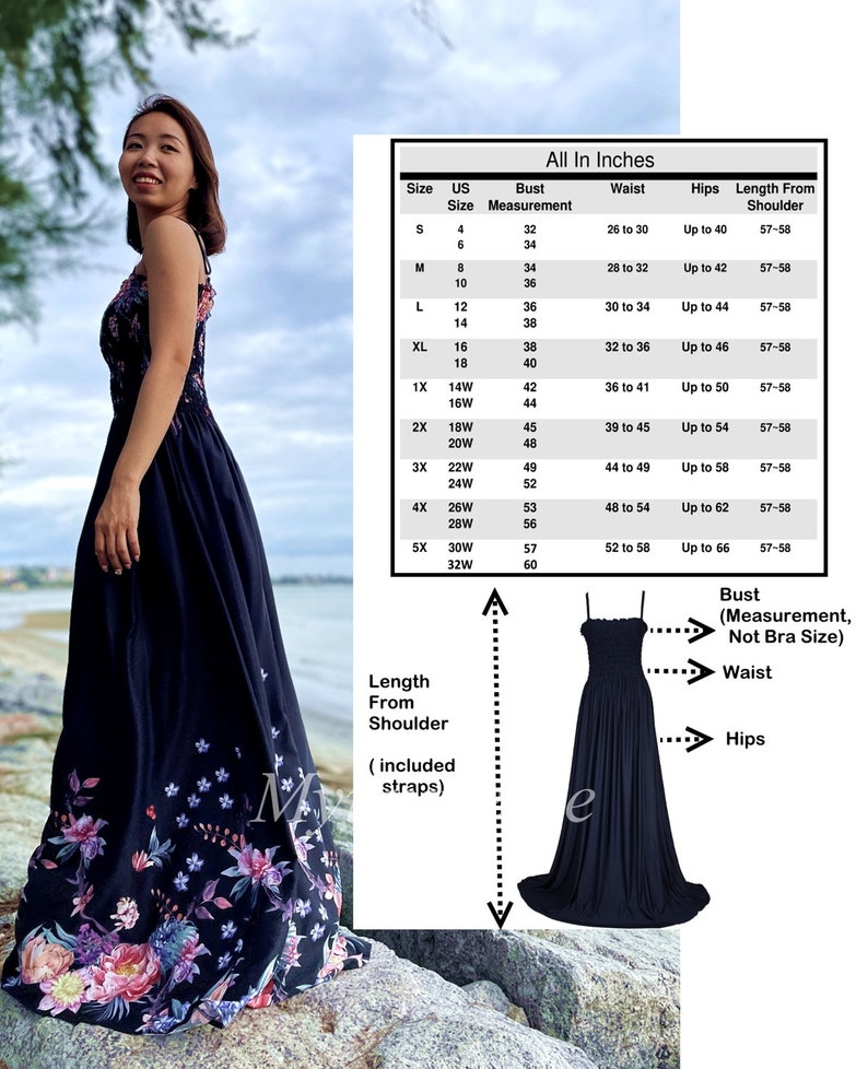 Graduation Dress Black Floral Maxi Dress Plus Size Dress Maxi Dress Sundress For Women Summer Wedding Guest Vacation Cruise Beach Holiday image 3