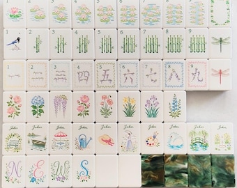 American Mahjong Set, A Morning in Giverny