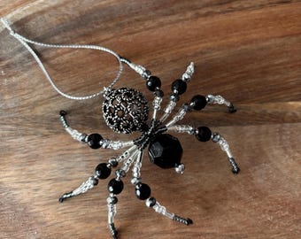Christmas Beaded Spider