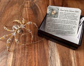 Christmas Beaded Spider