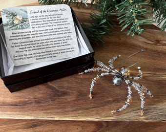 Christmas Beaded Spider