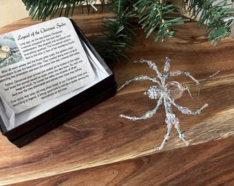 Christmas Beaded Spider