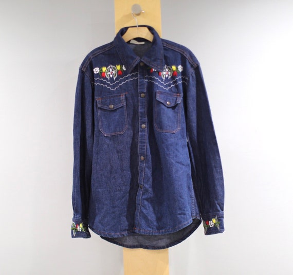 vintage denim shirt