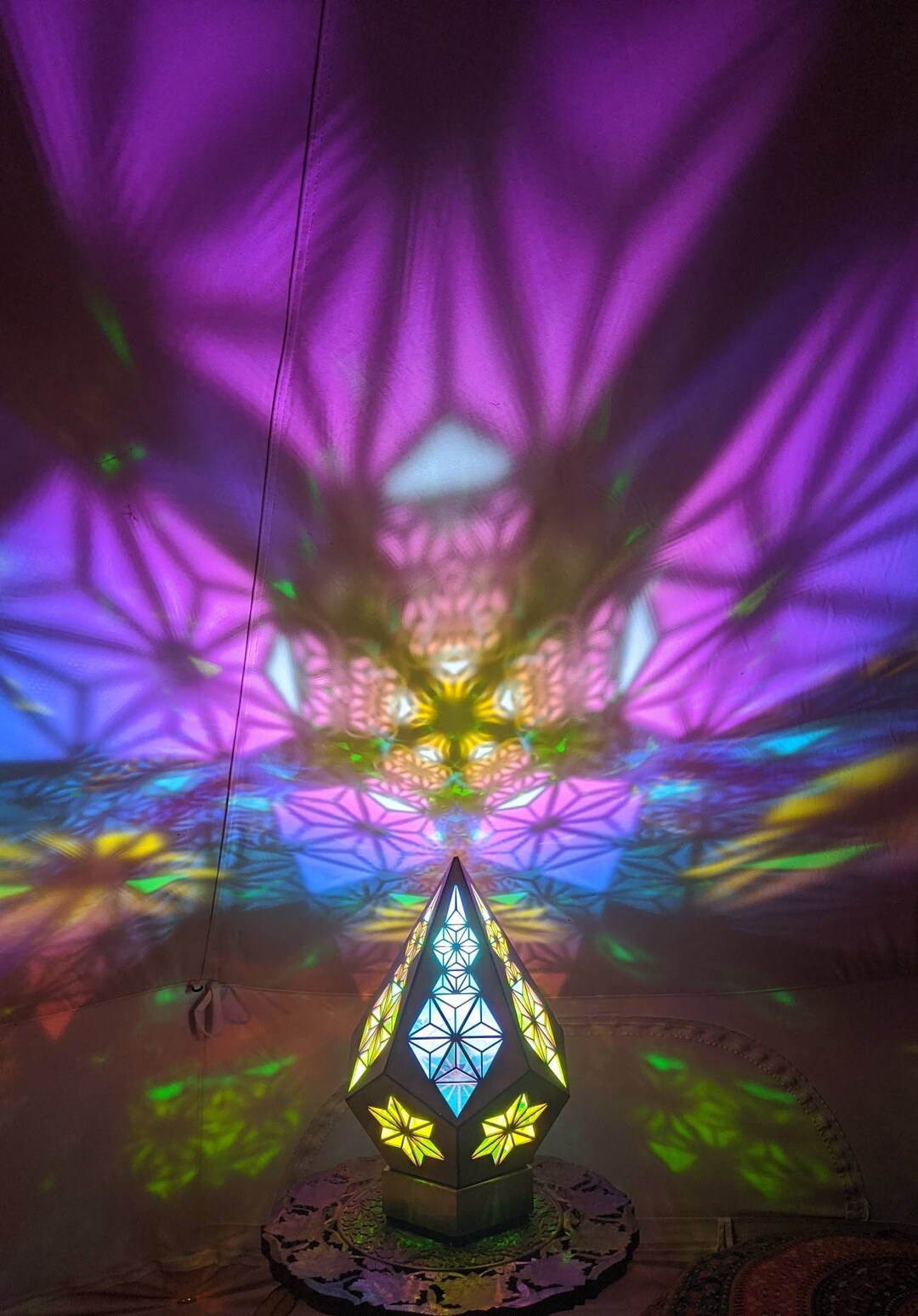 Table Lampdesk Lampbohemian Lighthome Decorbohemian Etsy