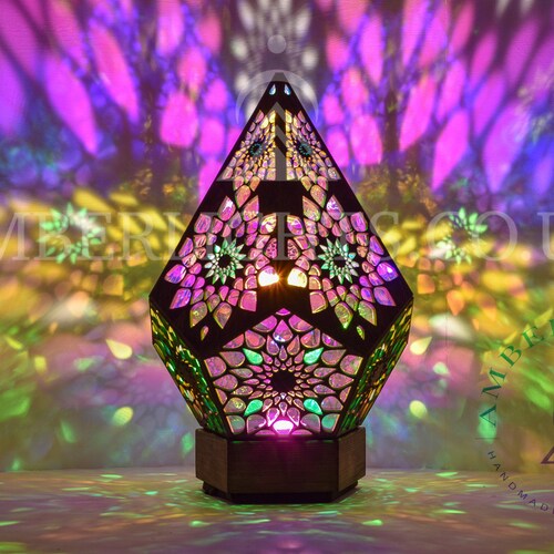 Floor Lamp Bohemian Light Gifts for Her Bohemian Decor Etsy