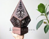 Natural, Prism, Zen Lamp, Light, Geometry, Serenity, Desk Lamp