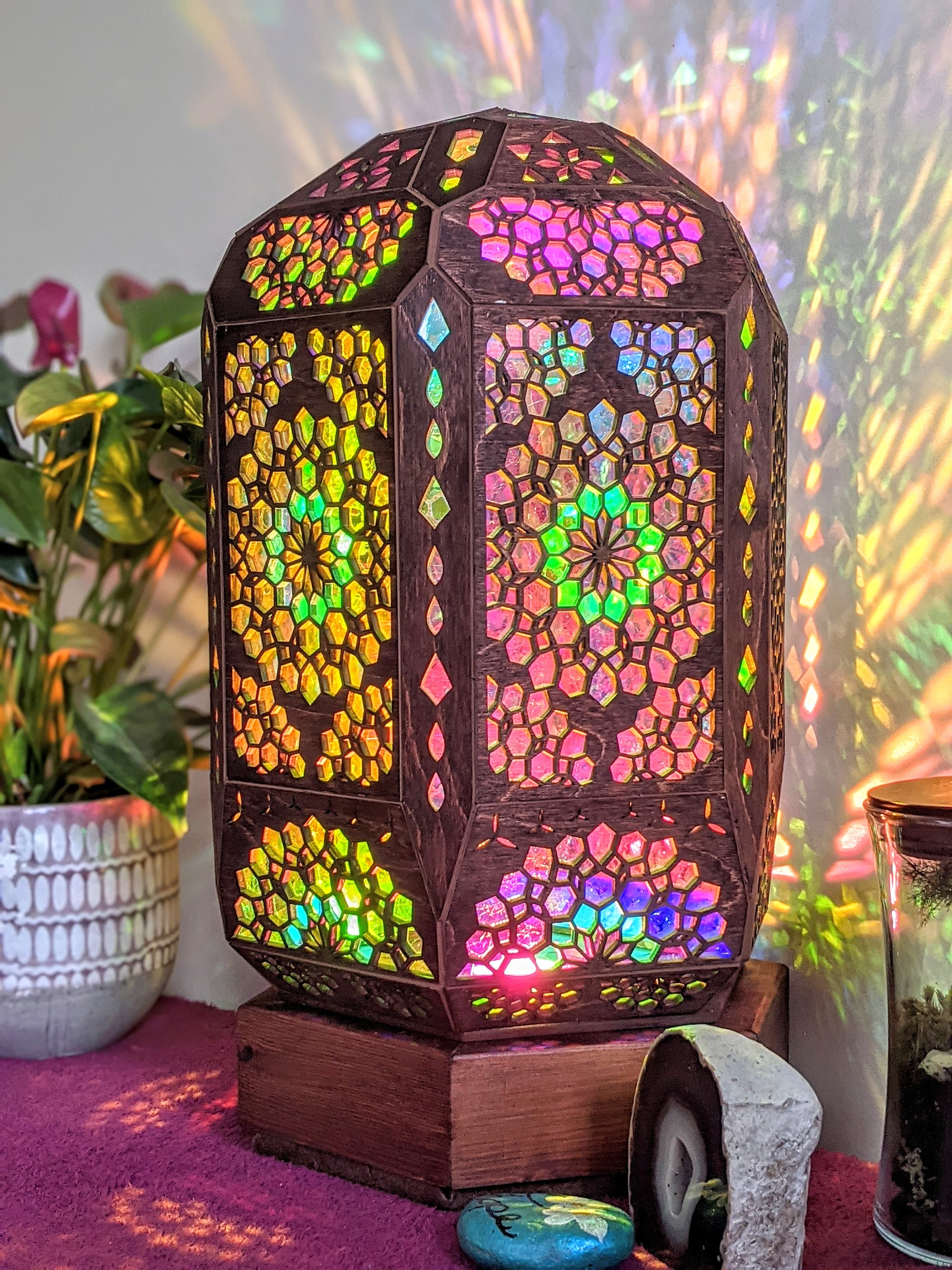 Table LampDesk Lamp Bohemian Light Lamp Bohemian Etsy