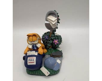 Vintage " Return To Sender" Garfield Figurine By The Danbury Mint Co