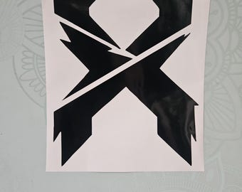 Calcomanía Excision X