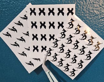 EDM Nail Stickers X, ZD, Illenium +