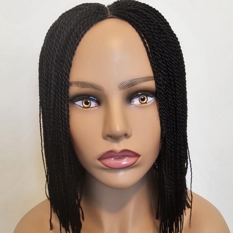 Short Braided Wig - Etsy