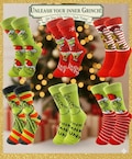 Grinch Christmas Sock Stuffer | Funny Holiday Sockings