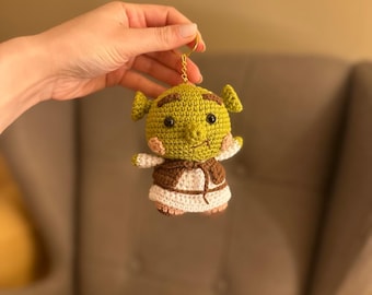 amigurumi shrek and fiona