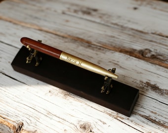 Op maat gegraveerde metalen handtekeningpen, gepersonaliseerd lasergravurecadeau, premium metalen balpen, lasergegraveerde pen met geschenkverpakking