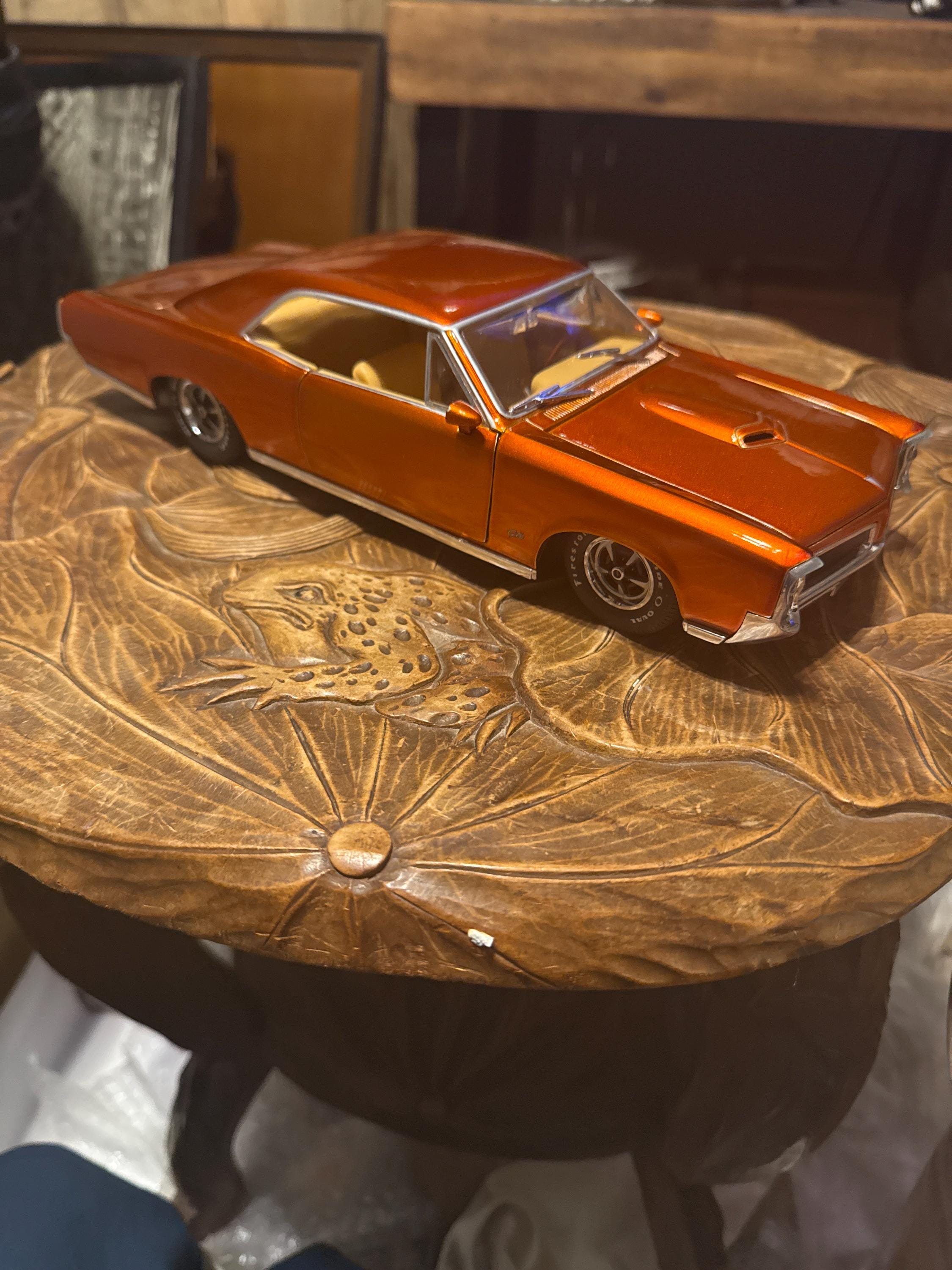 Hot Wheels 1966 Pontiac GTO – Metallic Blazing Orange, 1:18 Scale