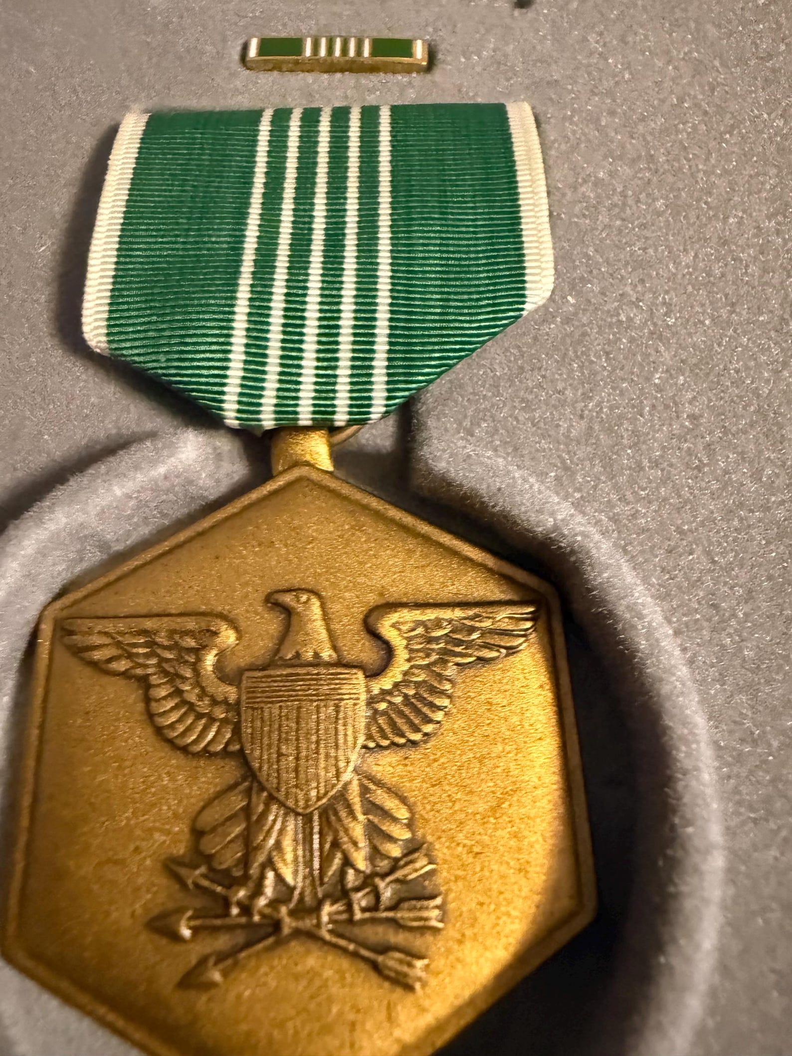 US Army Commendation Medal, Lapel Pin and Presentation Case - Etsy