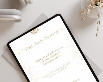 7 Day Soul Reset Journal – Digital Download