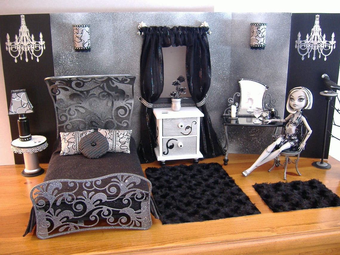 Monster High Bedroom Set Frankie Stein Etsy