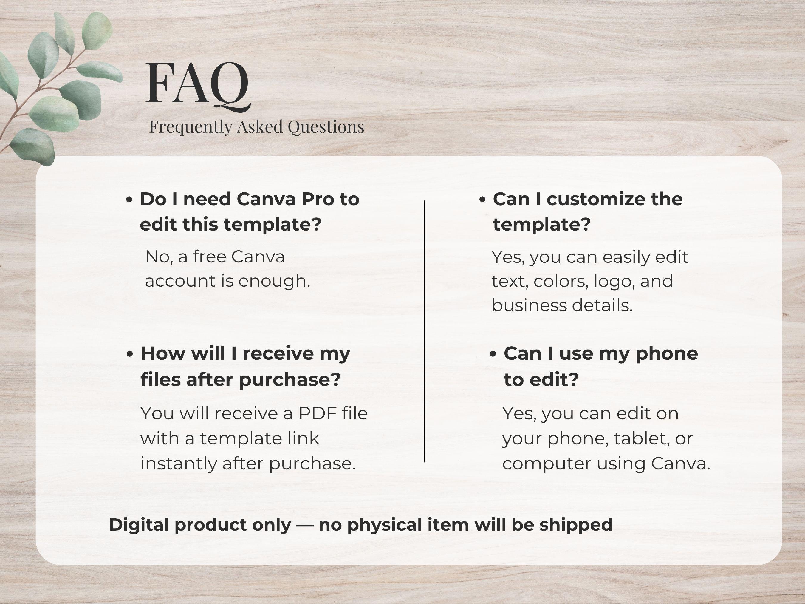 Editable Inventory Tracker Canva Template, Small Business Inventory Log ...