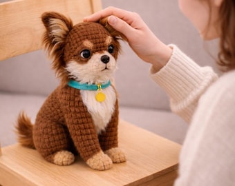 ボーダーコリー犬の編みぐるみ編み図 - Etsy 日本