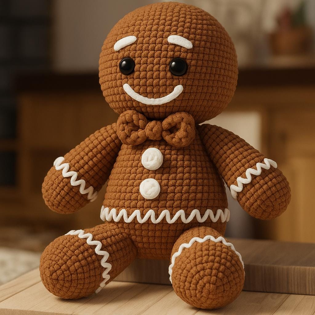 Gingerbread Man Crochet