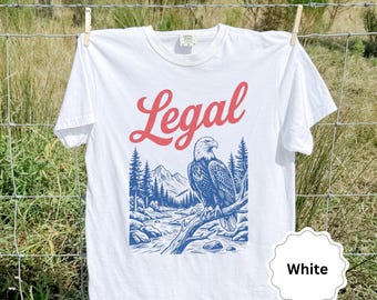 Maglietta grafica "Legal Eagle anni '90", regalo per studenti di giurisprudenza, maglietta per la laurea in legge, idea regalo per la laurea in giurisprudenza, t-shirt grafica vintage con aquila