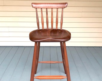 Kitchen counter stool with back - ready to ship, 25" stool with back, counter stool, kitchen island stool with back, kitchen stool bar stool