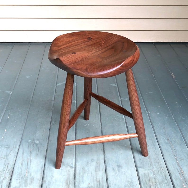 Guitar Stool tractor seat stool computer stool office Etsy