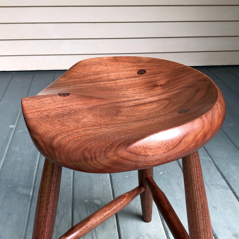 Guitar Stool tractor seat stool computer stool office Etsy