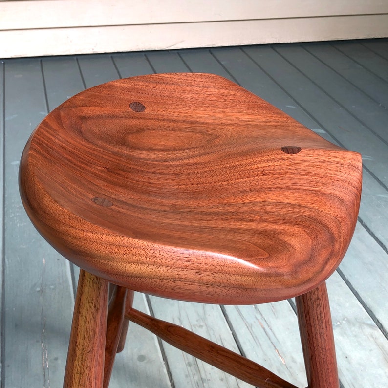 Guitar Stool tractor seat stool computer stool office Etsy